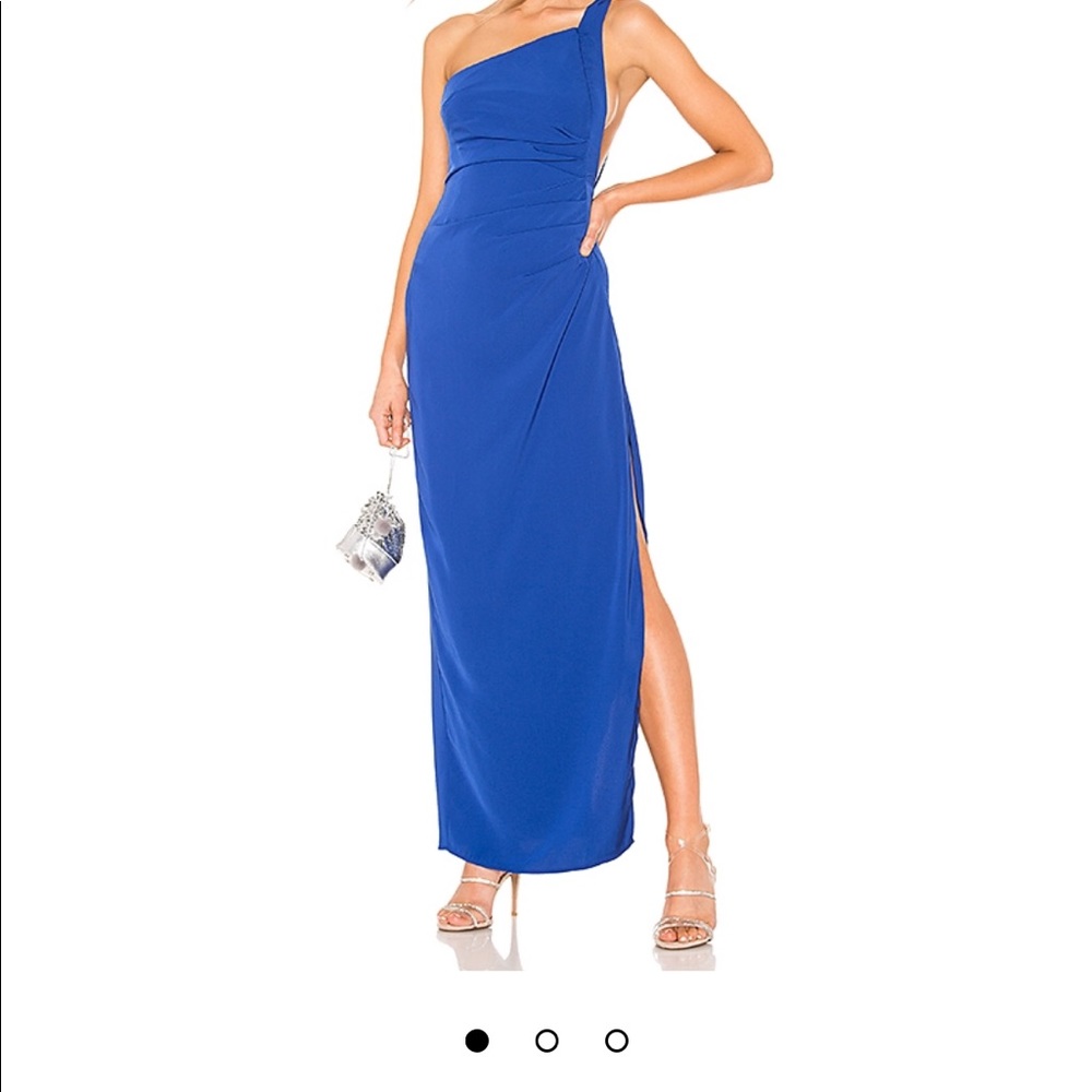 Cobalt blue formal dress